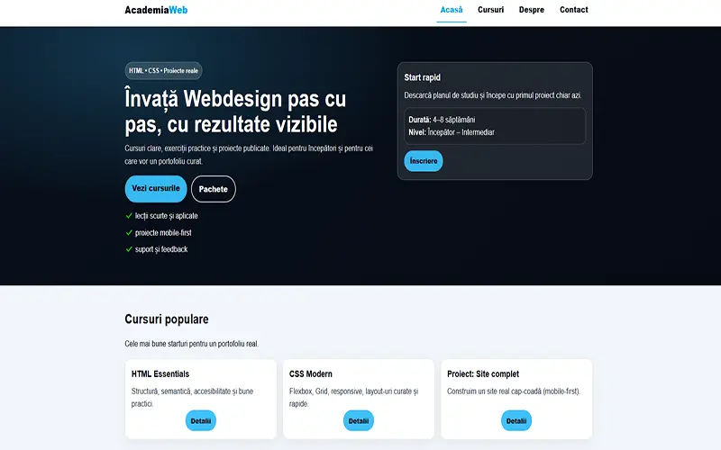 Academia-web